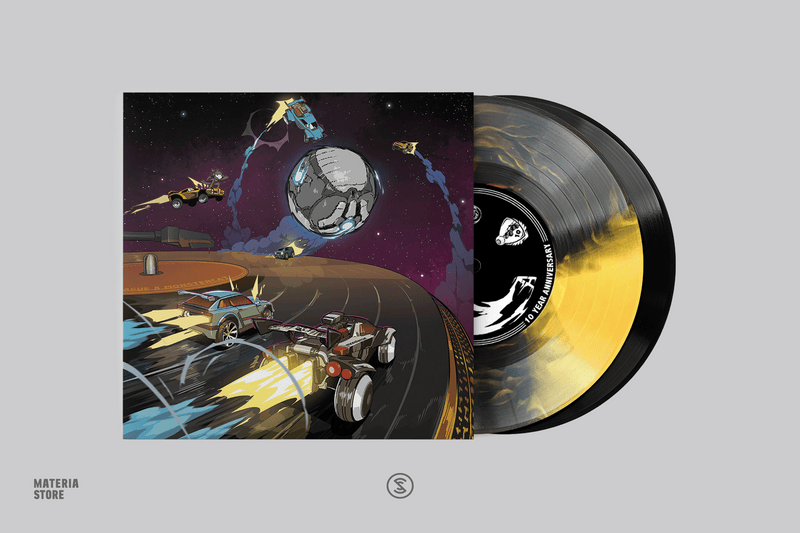 Rocket League x Monstercat: 10 Year Anniversary (2xLP Vinyl Record) Rocket League x Monstercat: 10 Year Anniversary (2xLP Vinyl Record)