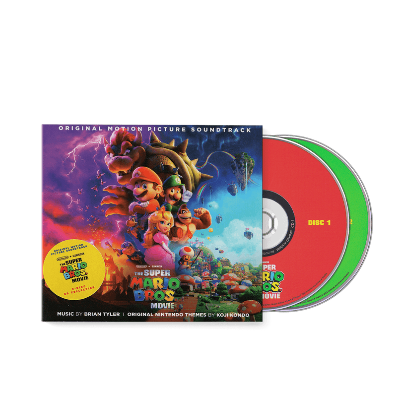 The Super Mario Bros. Movie (2x Compact Disc)