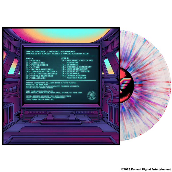 Contra: ReBirth (Original Video Game Soundtrack) - Konami Kukeiha Club (1xLP Vinyl Record) - STS Limited Edition