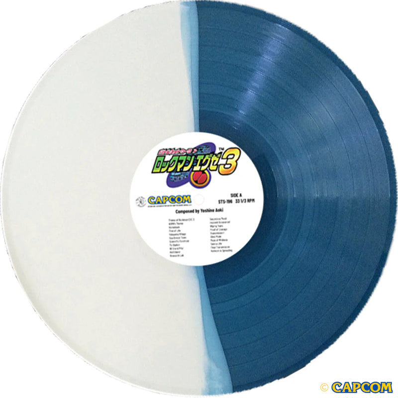 Mega Man Battle Network 3 (Original Video Game Soundtrack) - Yoshino Aoki (1xLP Vinyl Record) [Colored/Split Variant]