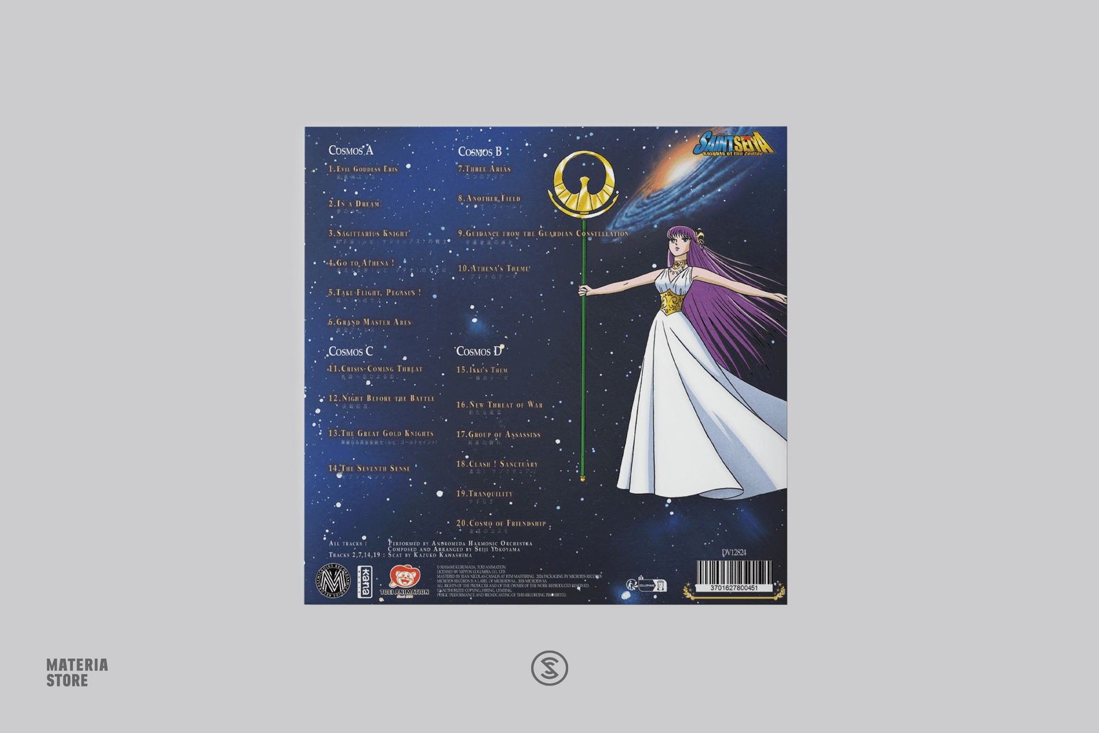 Saint Seiya Volume 2 (Original Soundtrack) - Seiji Yokoyama (2xLP Viny