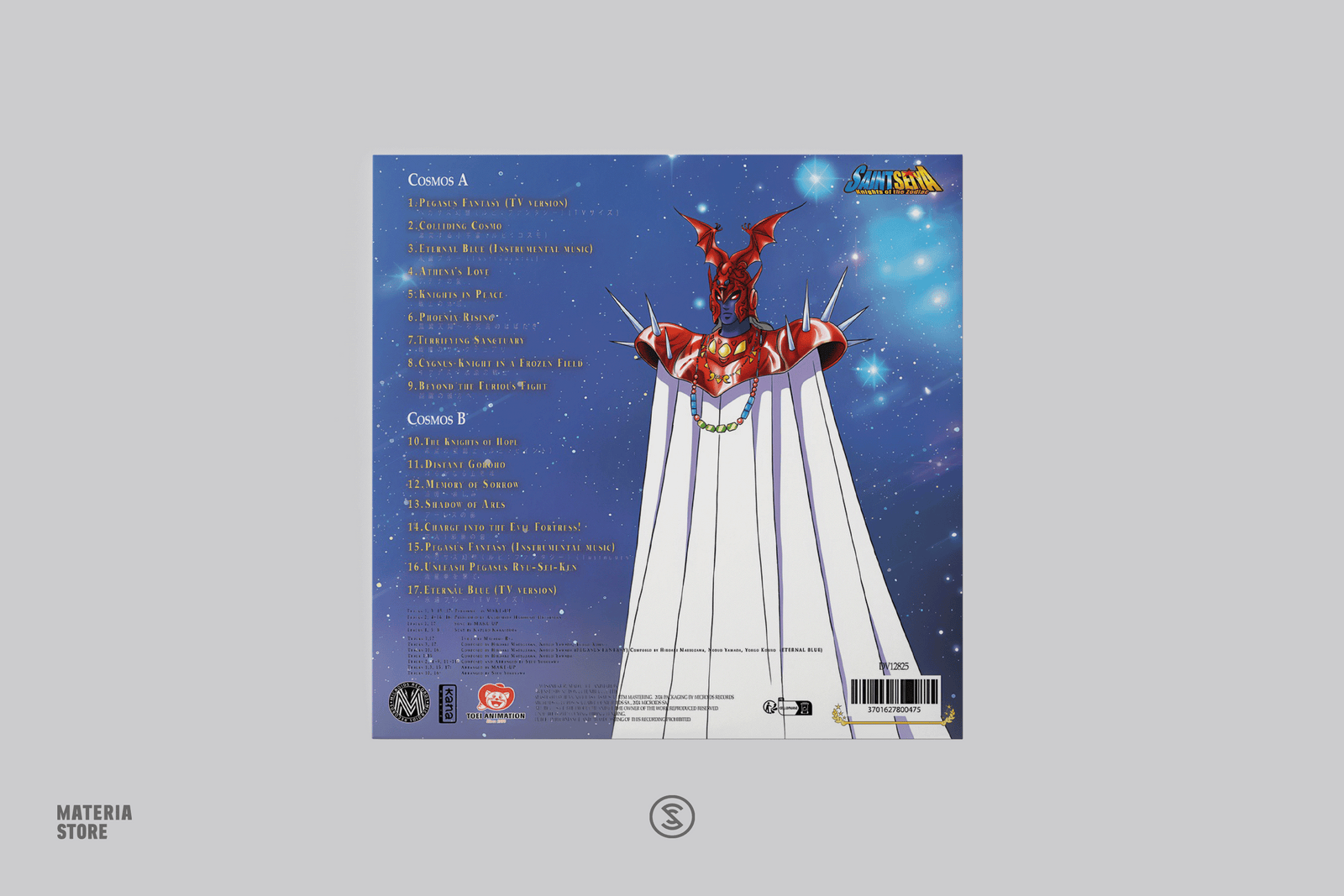 Saint Seiya Volume 3 (Original Soundtrack) - Seiji Yokoyama (1xLP Viny