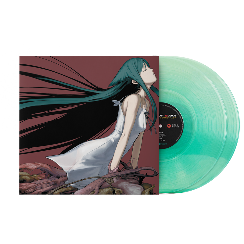 Song of Saya Original Soundtrack (2xLP Transparent "Saya's Wings" Green Vinyl Record)