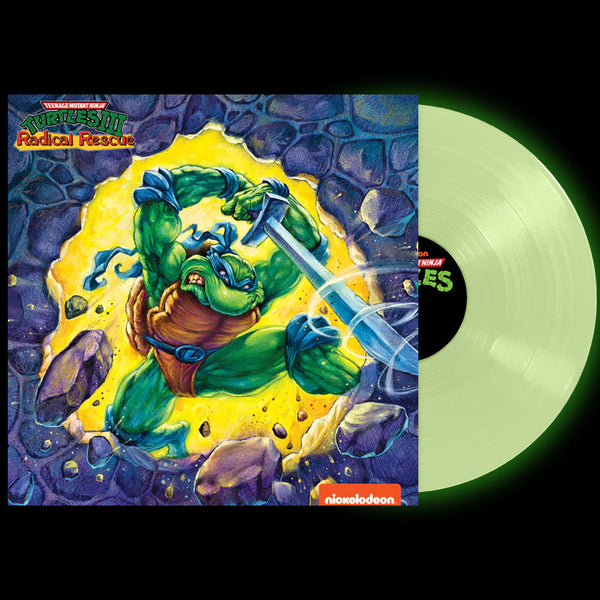 Teenage Mutant Ninja Turtles III: Radical Rescue (1xLP Vinyl Record) - Glow in the Dark Variant