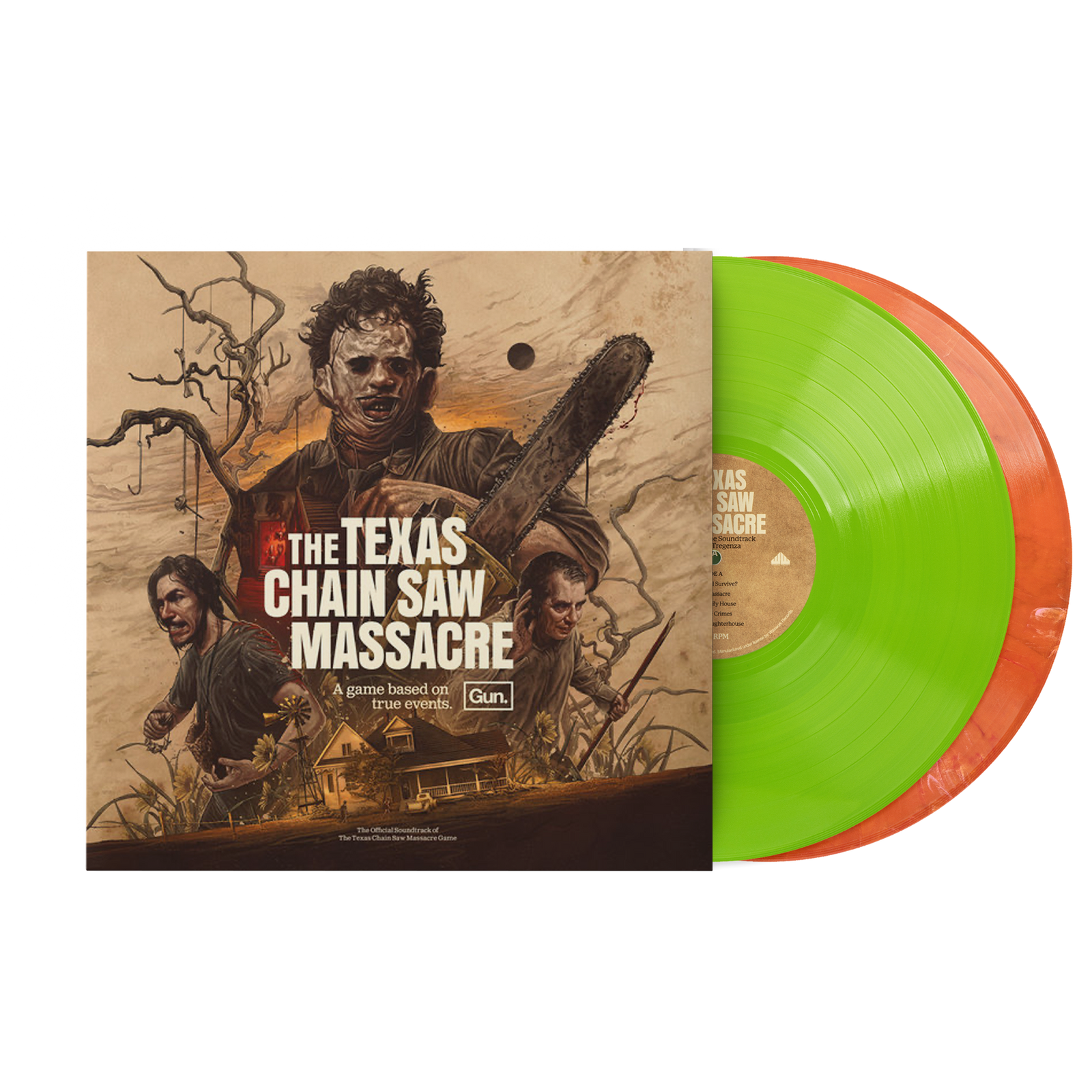 THE TEXAS CHAIN SAW MASSACRE: Original Game Soundtrack (2xLP Vinyl Rec