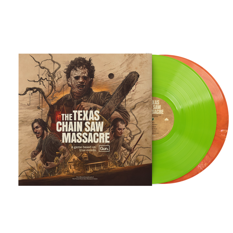 THE TEXAS CHAIN SAW MASSACRE: Original Game Soundtrack (2xLP Vinyl Record)