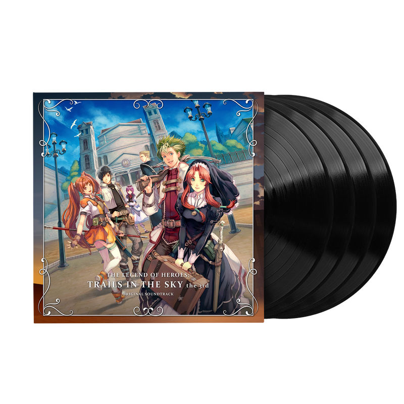 The Legend of Heroes: Trails In The Sky the 3rd Original Soundtrack 4xLP - Black