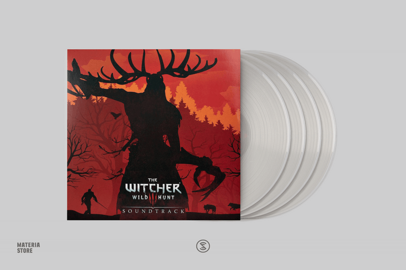 The Witcher 3: Wild Hunt Complete Edition (Original Game Soundtrack) - (4xLP Vinyl Record - Clear Variant)