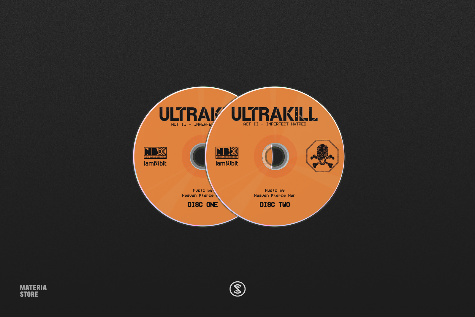 Ultrakill Act 2: Imperfect Hatred (2x Compact Disc)