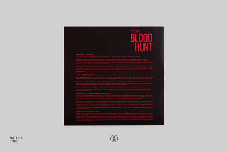 Vampire The Masquerade: Bloodhunt (Original Soundtrack) -  Atanas Valkov (2xLP Vinyl Record)