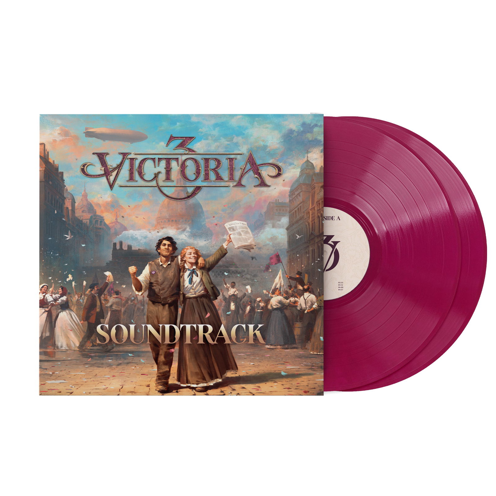 Victoria 3 (Original Soundtrack) - Håkan Glänte and Audinity (2xLP Vin