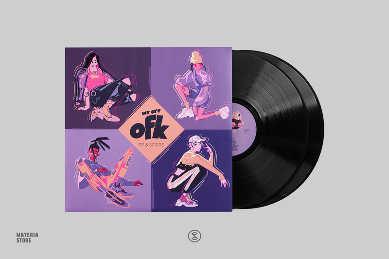 We Are OFK (EP and Score) - OFK (2xLP Vinyl Record)
