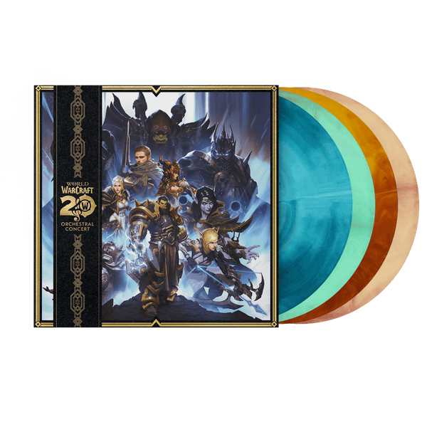 World of Warcraft: 20 Years of Music (Original Game Soundtrack) (4XLP Vinyl Record)