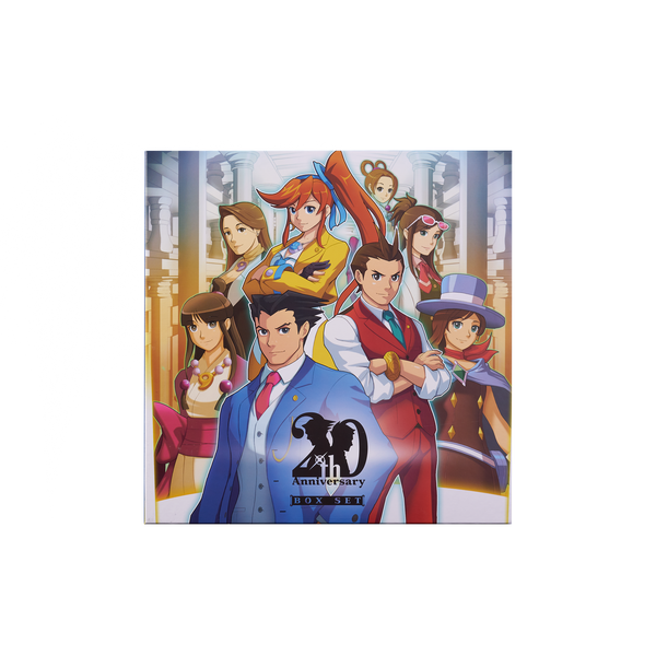 Phoenix Wright Ace Attorney 20th orders Anniversary 6 LP Limited Box Set Gold Vinyl OST