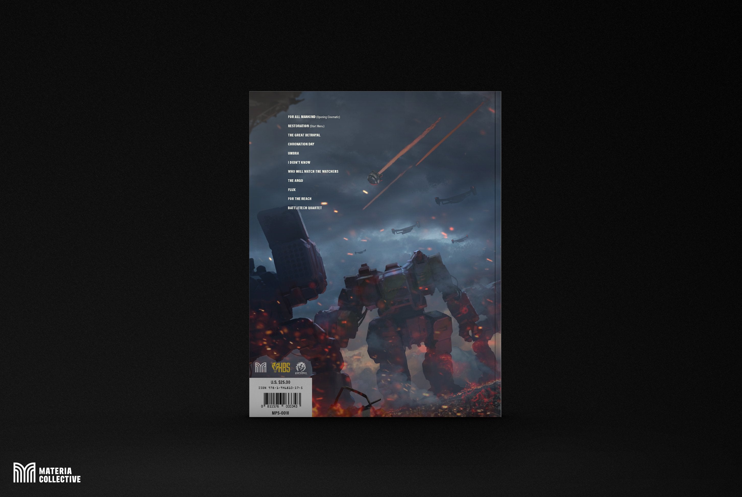 BattleTech Collector's Edition Score Book (Sheet Music Book)