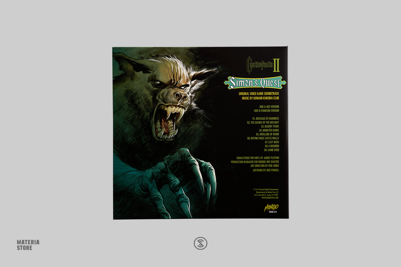 Castlevania II: Simon's Quest (Original Soundtrack) - Konami Kukeiha Club (1xLP 10" Vinyl Record)