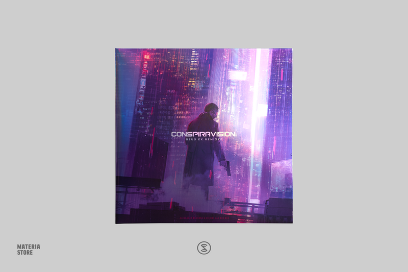 Conspiravision: Deus Ex Remixed - Alexander Brandon & Michiel van den Bos (2xLP Vinyl Record)