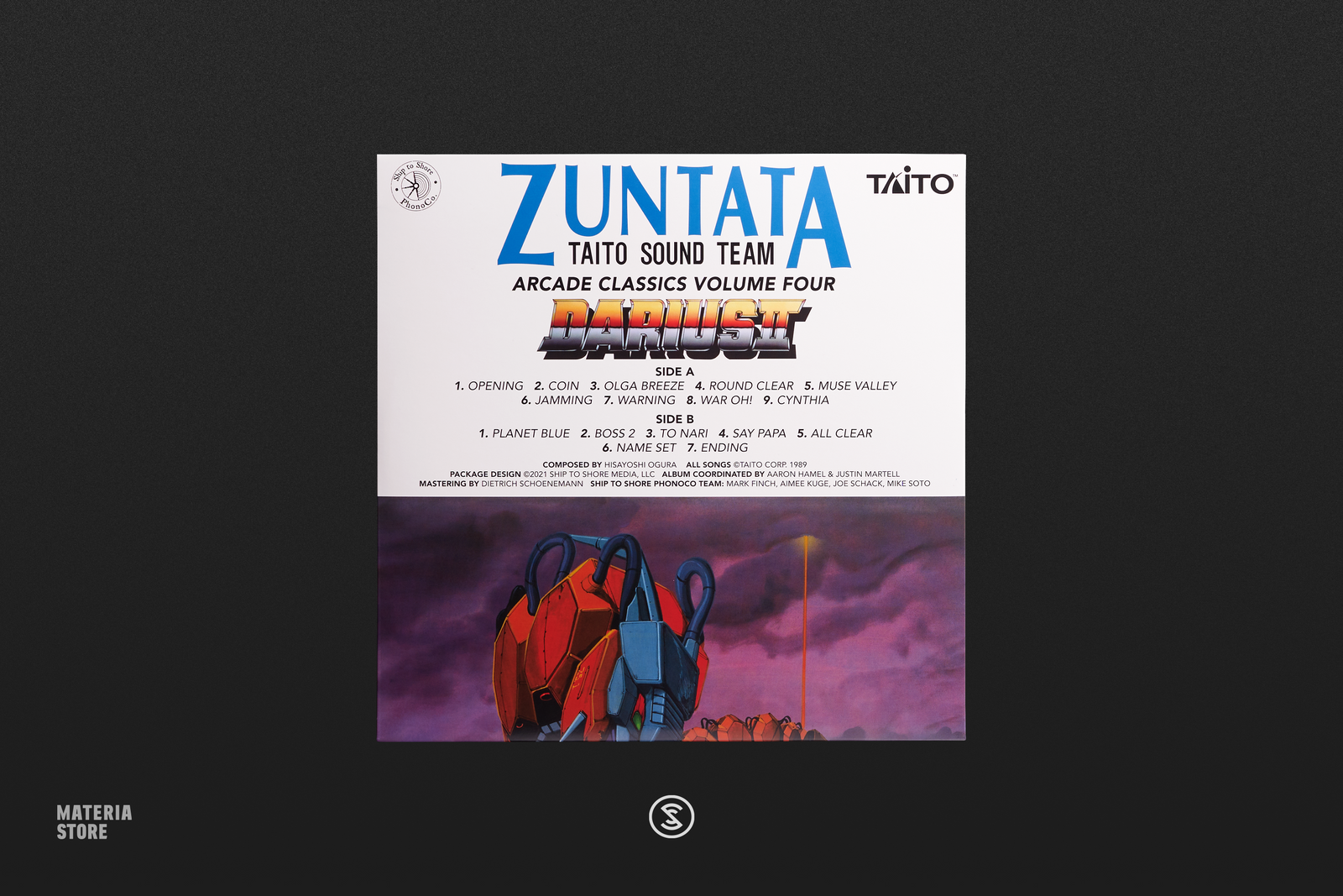 ZUNTATA Arcade Classics Volume 4: DARIUS II (Original Video Game Sound