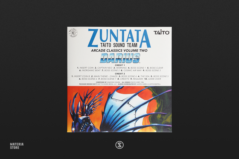 ZUNTATA Arcade Classics Volume 2: DARIUS - Hisayoshi Ogura (1xLP Vinyl Record)
