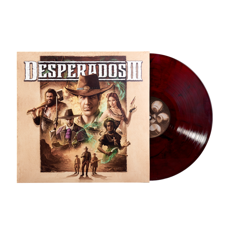 Desperados III (Original Game Soundtrack) - Filippo Beck Peccoz (1xLP Vinyl Record)