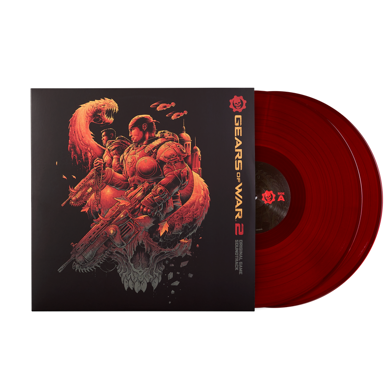 Gears of War 2 (Original Soundtrack) -Steve Jablonsky (2xLP Vinyl Record)