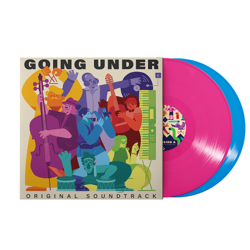 Going Under (Original Game Soundtrack) - Feasley (2xLP Vinyl Record)
