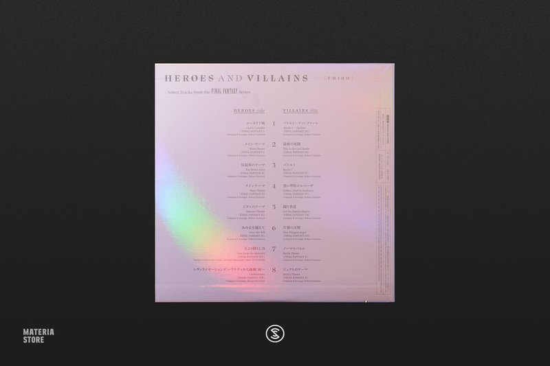 Heroes and Villains - Select Tracks from the Final Fantasy Series - SET (4xLP Vinyl Record)