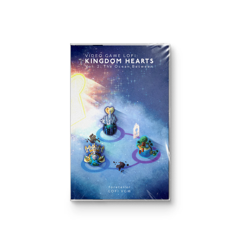 Video Game LoFi: KINGDOM HEARTS, Vol. 2 - The Ocean Between - foreteller (Cassette Tape)