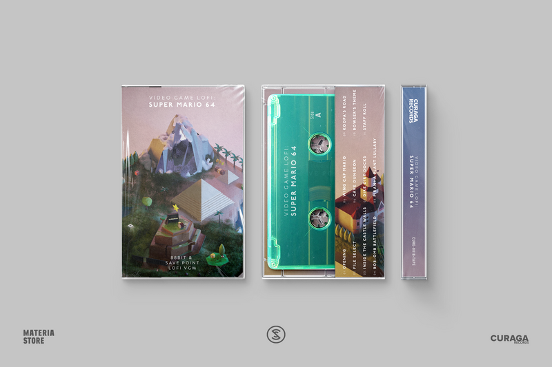 Video game discount cassette mario