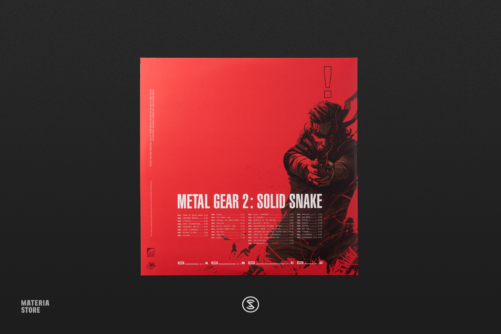 metal gear solid 2 theme Metal Gear 2: Solid Snake (Original Video Game Soundtrack)