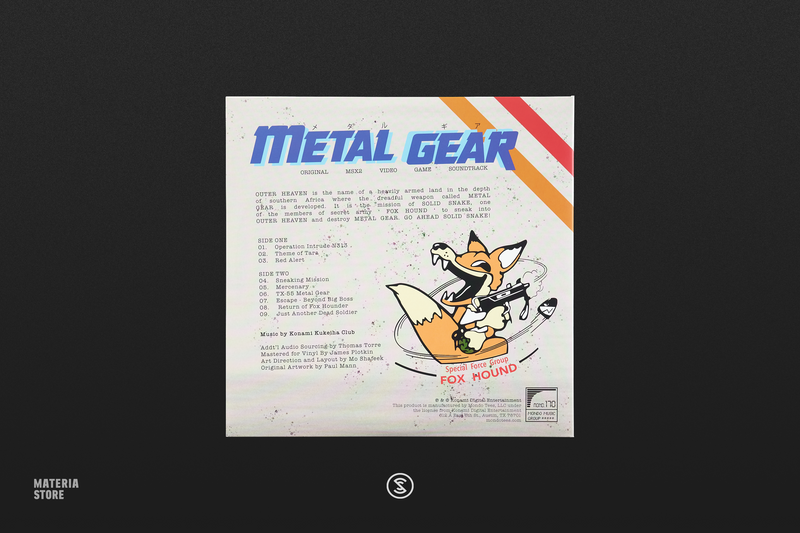 Metal Gear (Original MSX2 Soundtrack) - Konami Kukeiha Club (10" Vinyl Record)
