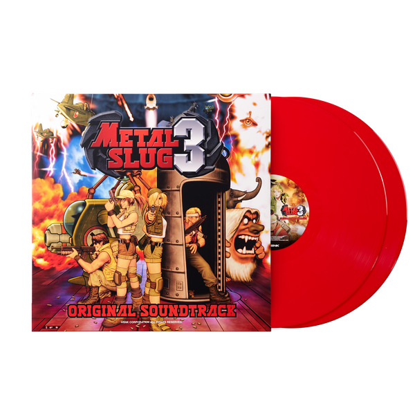 L SLUG/メタルスラッグ レコード Metal Slug 3 (Original Soundtrack) - SNK Sound Team (2xLP Vinyl Record