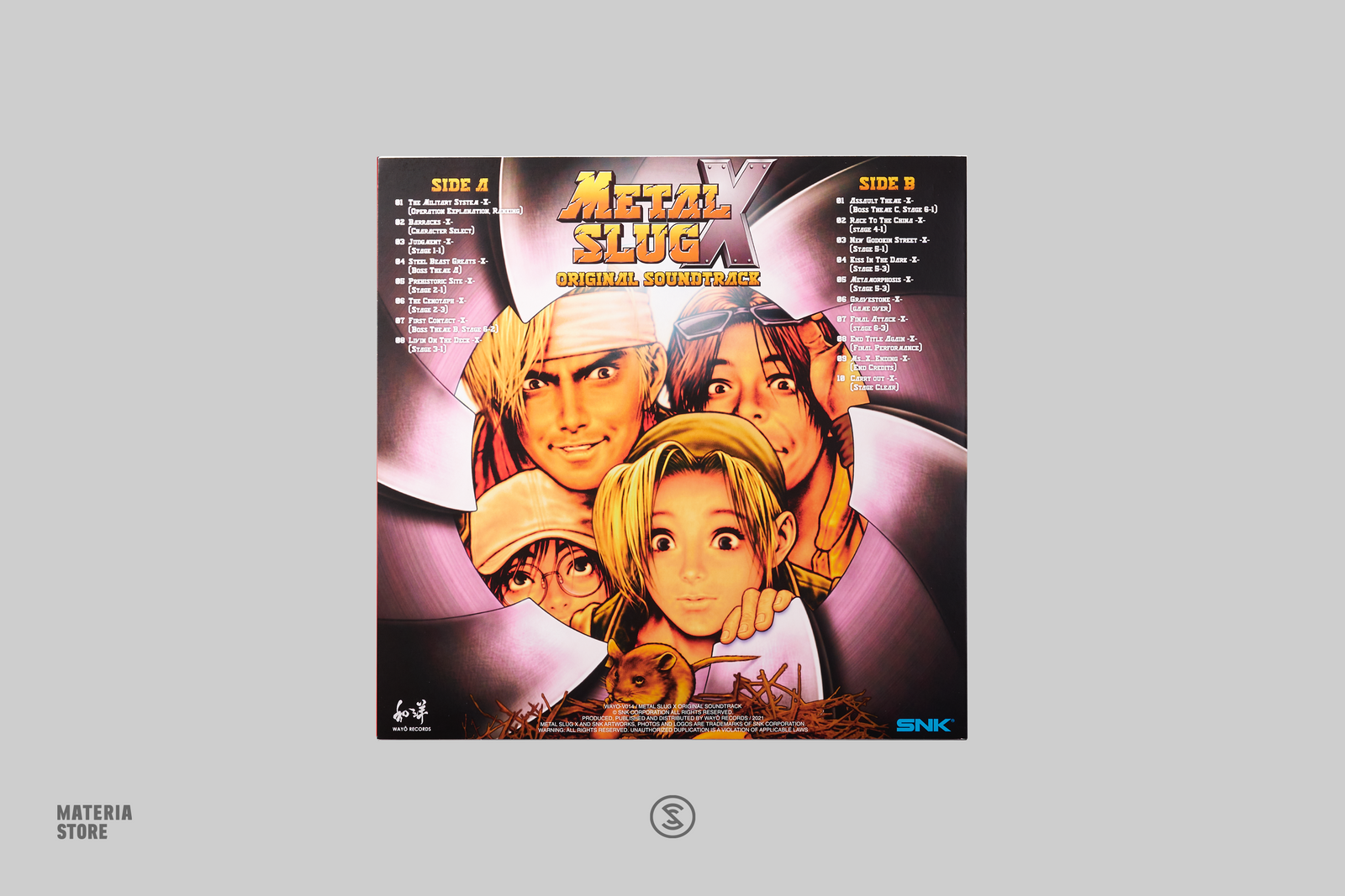 Metal Slug X (Original Soundtrack) - SNK Sound Team (1xLP Vinyl Record