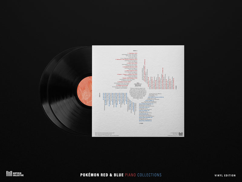 Piano Collections: Pokémon Red/blue (Vinyl) Vinyl