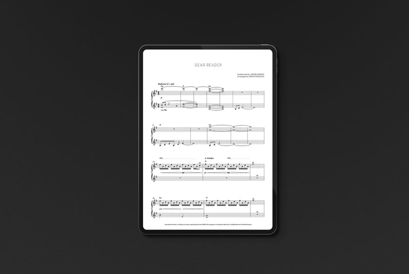 Moss Piano Selections (Digital Sheet Music) Music