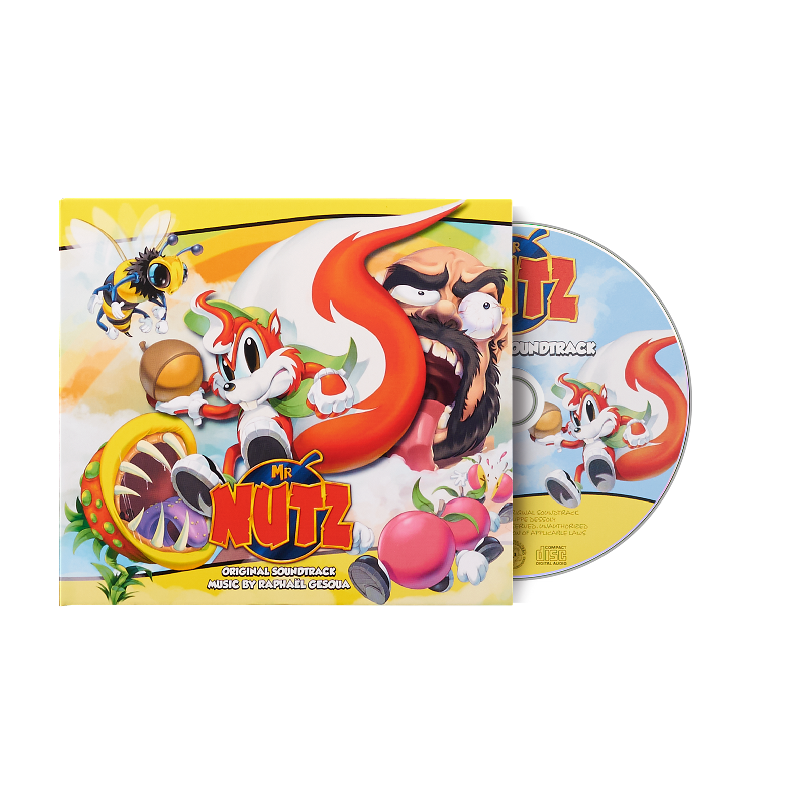 THROW「BATTLE NUT'S 」CD Mr. Nutz (Original Soundtrack) - Rapheal Gesqua (Compact Disc)
