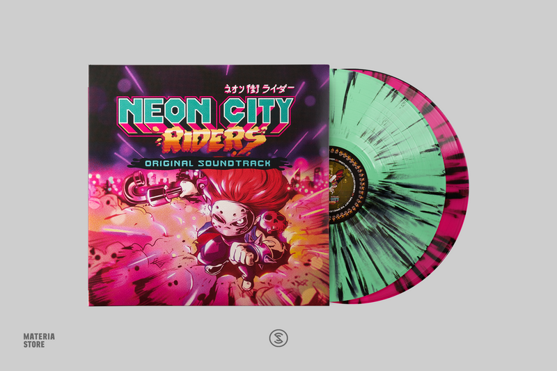 Neon City Riders (Original Soundtrack) (2xLP Vinyl Record)