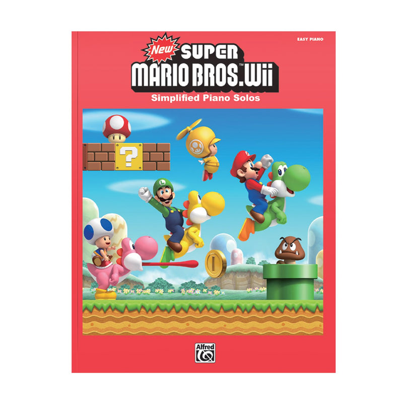 New Super Mario Bros. Wii (Simplified Piano Solos) Sheet Music