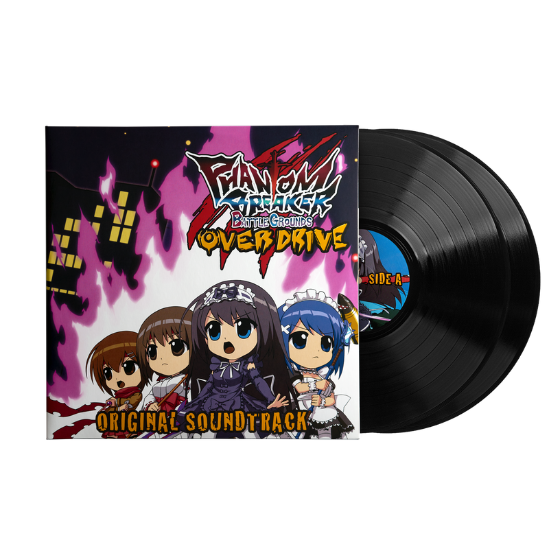 Phantom Breaker: Battle Grounds Overdrive (Original Soundtrack) - Takeshi Abo (2xLP Vinyl Record)