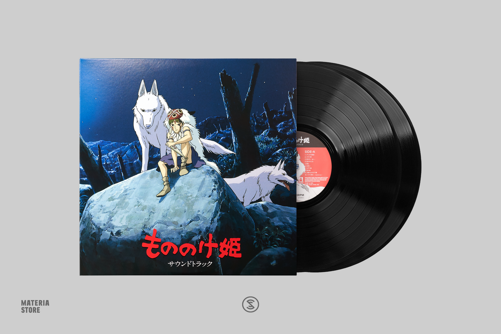 戸田悠理 YUM YUM VINYLS MONONOKE YUM PrincessMononokeOST_Vinyl_Prod
