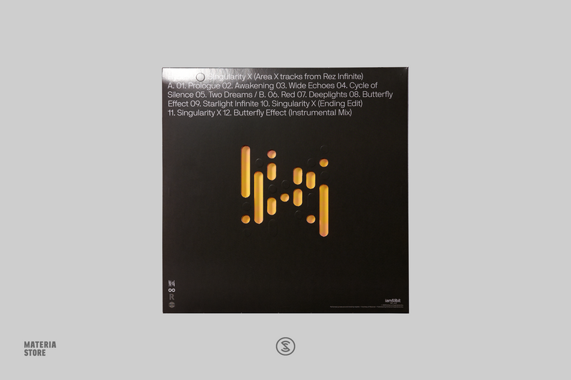 Singularity X: Area X tracks from Rez Infinite - Hydelic (ORANGE 1xLP Vinyl Record)