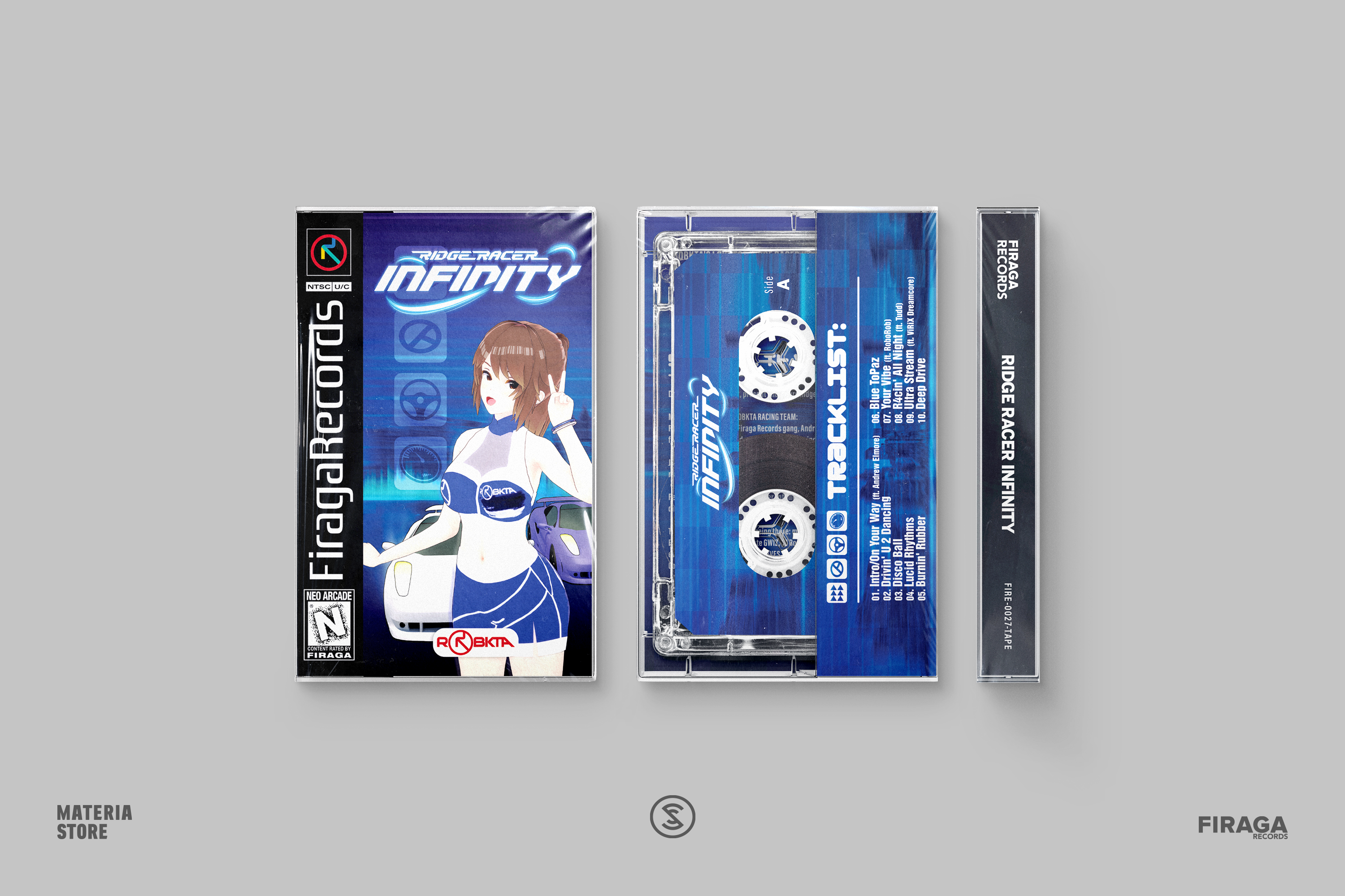 Ridge Racer Infinity Ridge Racer Infinity - RoBKTA (Cassette Tape)