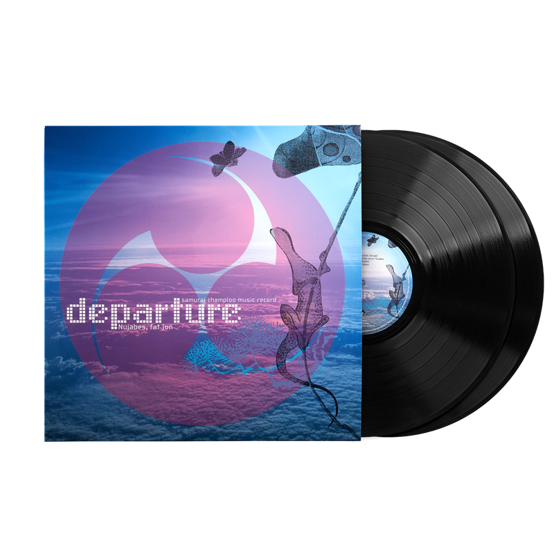 Samurai Champloo Music Record: Departure -  Nujabes and Fat Jon (2xLP Vinyl Record)