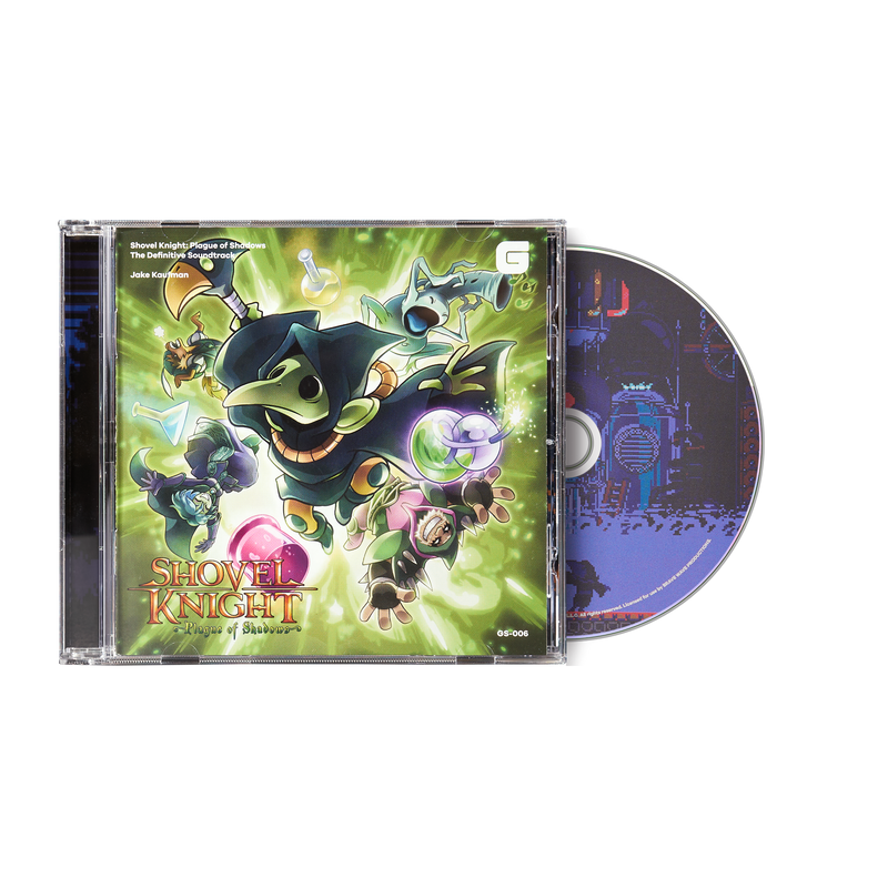 Shovel Knight: Plague of Shadows - The Definitive Soundtrack - Jake Kaufman & Manami Matsumae (Compact Disc)