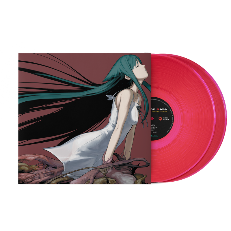 Song of Saya Original Soundtrack (2xLP Transparent "Blood" Red Vinyl Record)