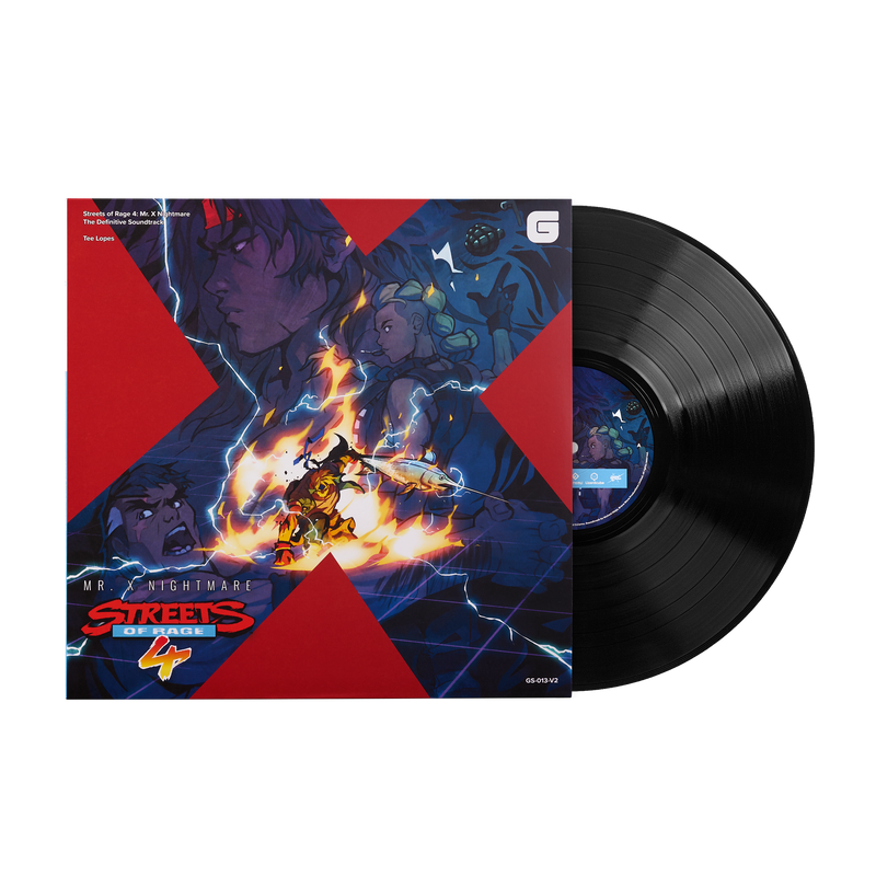 Streets of Rage 4: Mr. X Nightmare - Tee Lopes (1xLP Vinyl Record)