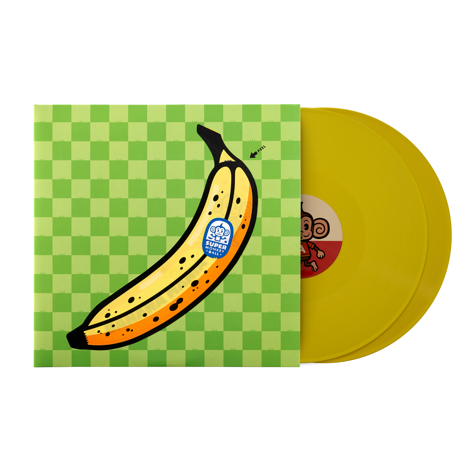 Super Monkey Ball Banana Mania Clear Pink Variant Videogame Vinyl LP selling Record New