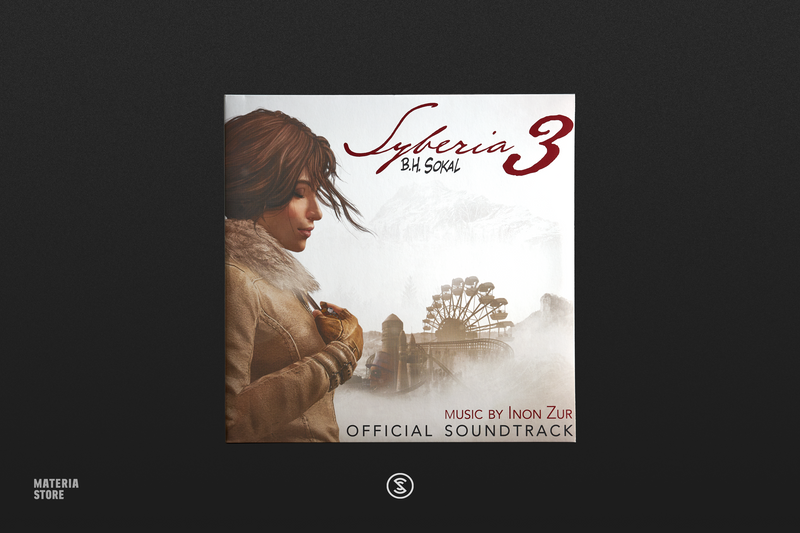 Syberia 3 (Official Soundtrack) - Inon Zur (2xLP Vinyl Record)