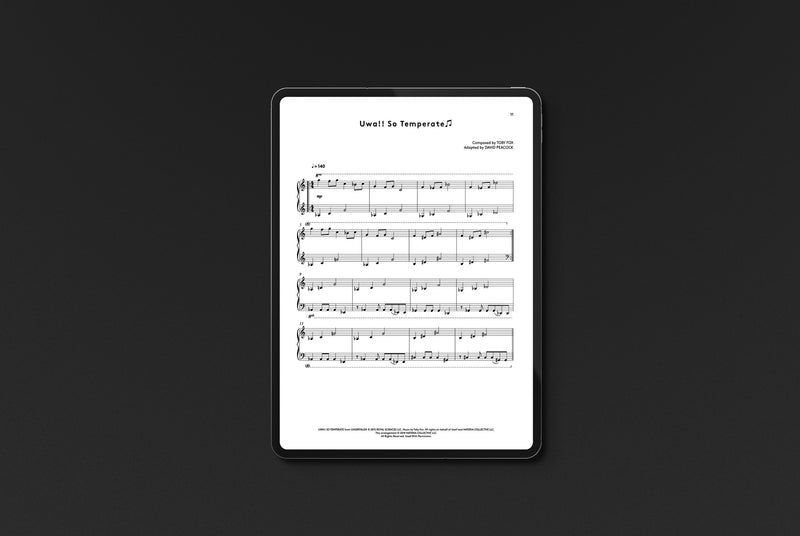 UNDERTALE Complete Piano Score (Digital Sheet Music)