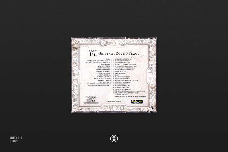 Ys VI: The Ark of Napishtim (Original Soundtrack) - Falcom Sound Team jdk (Compact Disc)